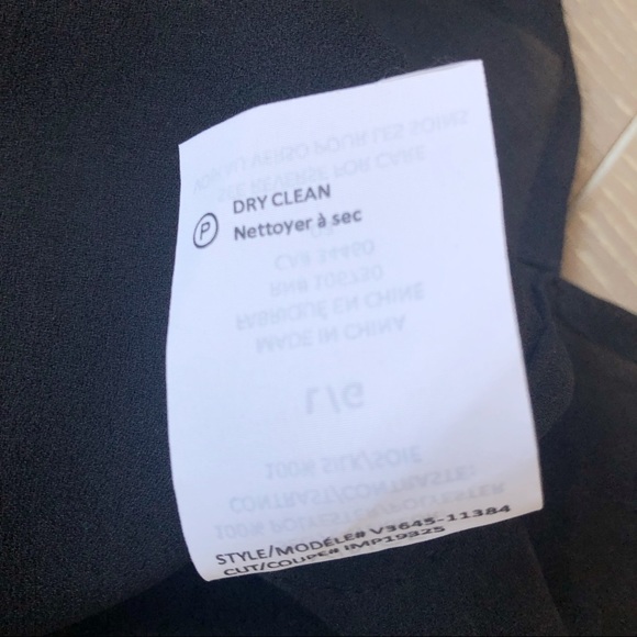 NWT VINCE Large Black Sequin Sleeveless Top - Picture 8 of 8